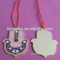 Israel hamsa lucky hand pendant for men exotic necklaces